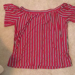 Loft off shoulder top